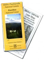 Idaho Panhandle National Forests Kaniksu National Forest Map
